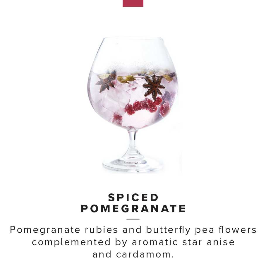 Spiced Pomegranate Drink Infusion for Cocktails & Mocktails