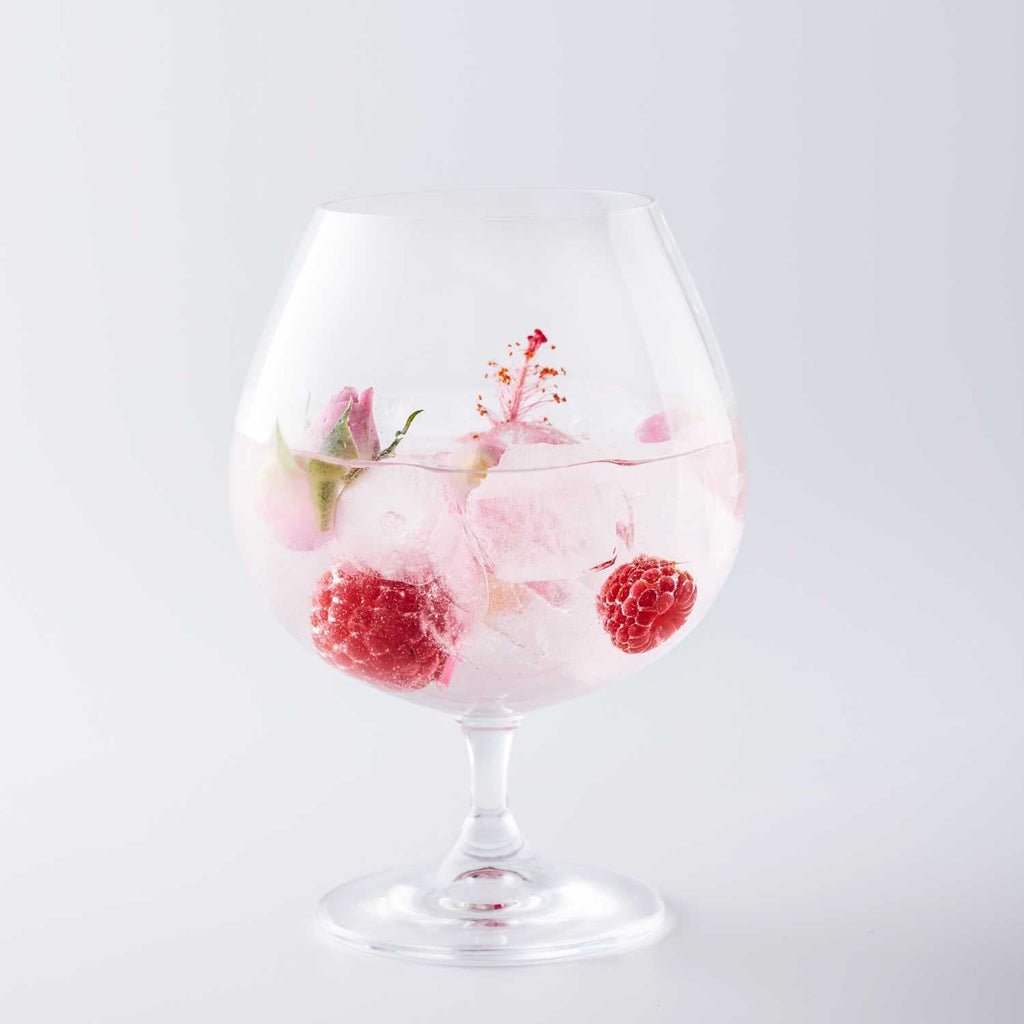 Raspberry Rose Hibiscus Drink Infusion for Cocktails & Mocktails