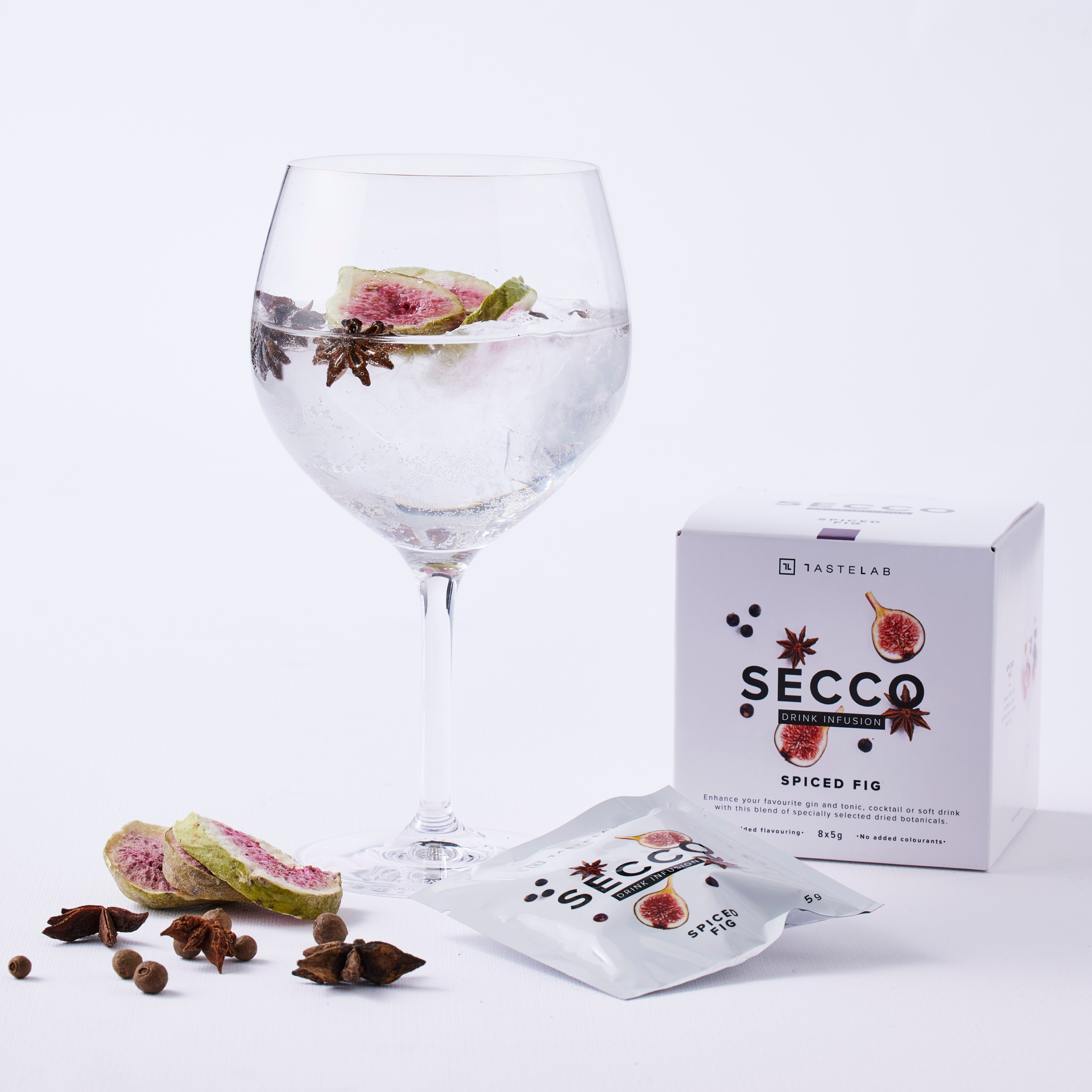 Spiced Fig  Drink Infusion for Cocktails & Mocktails