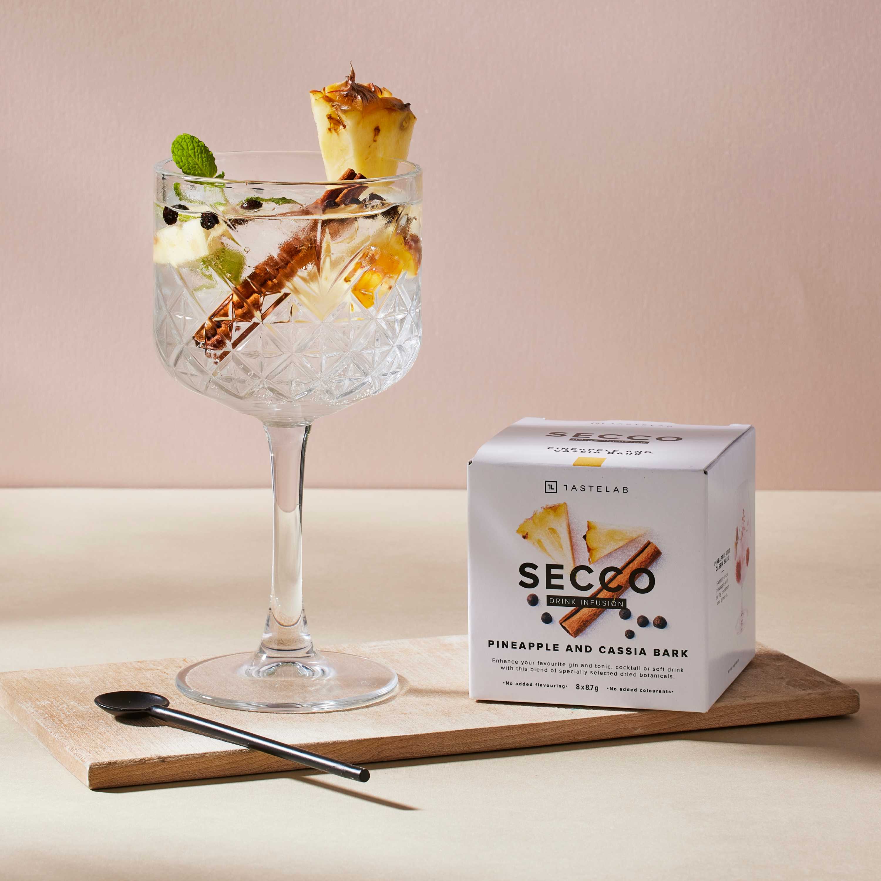 Pineapple and Cassia Bark Drink Infusion for Cocktails & Mocktails