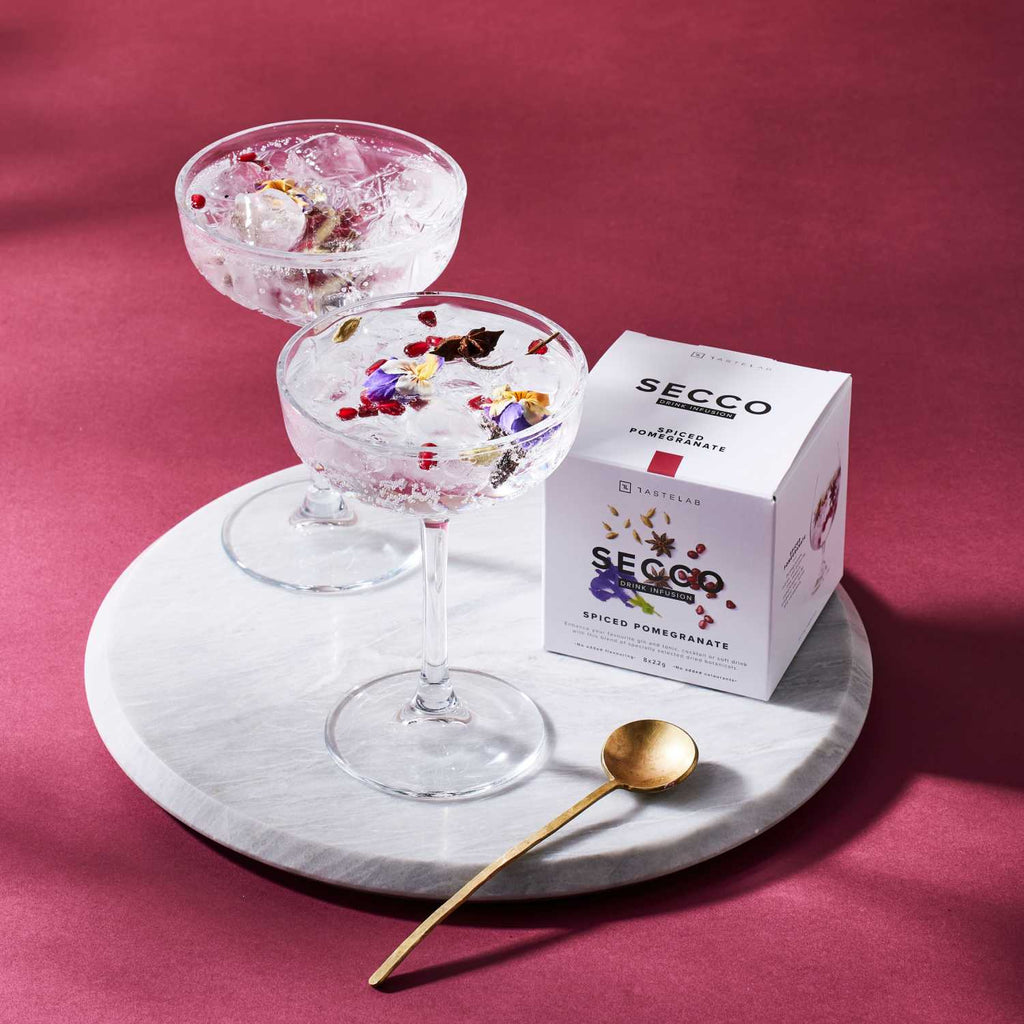 Spiced Pomegranate Drink Infusion for Cocktails & Mocktails