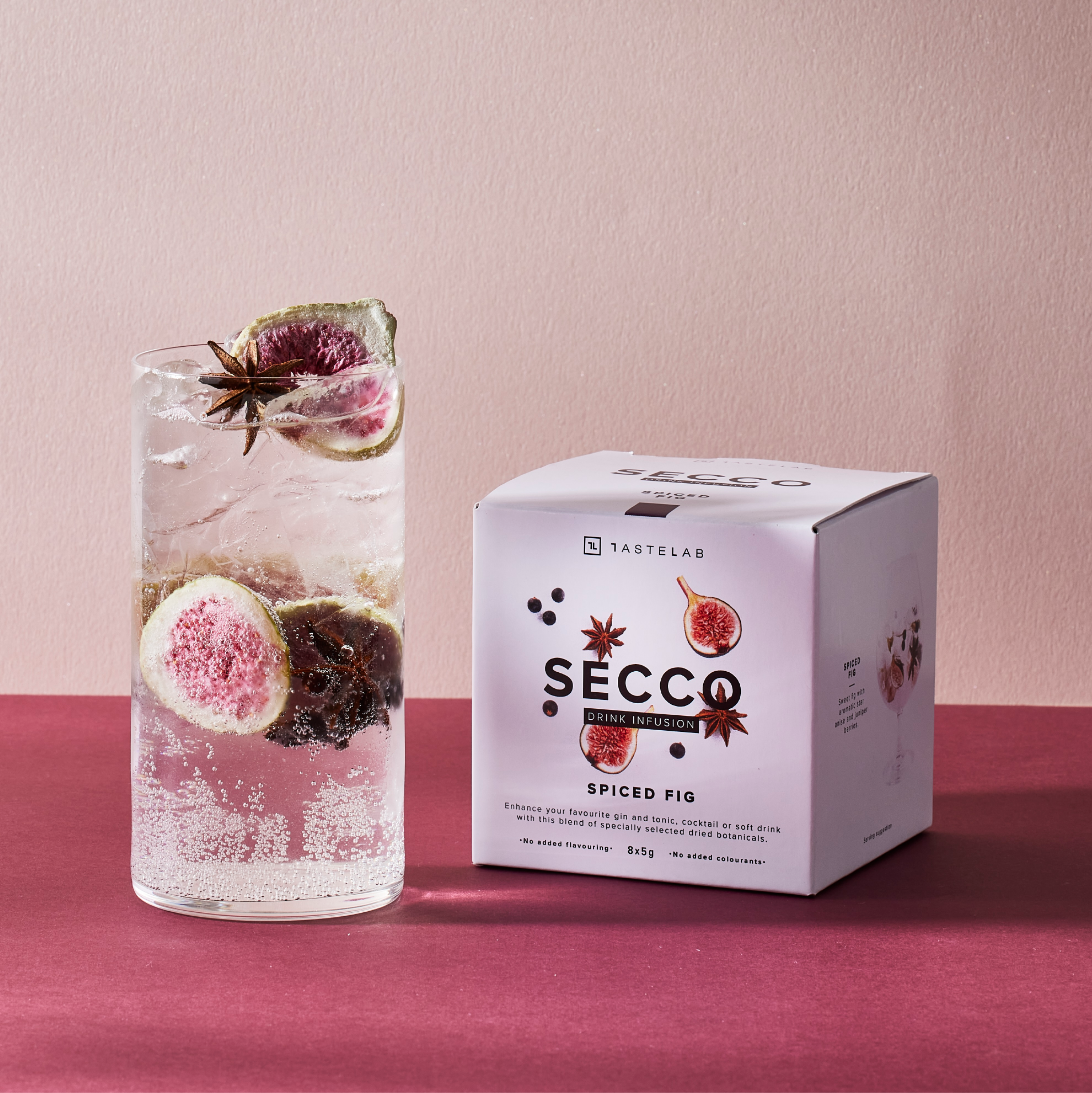 Spiced Fig  Drink Infusion for Cocktails & Mocktails