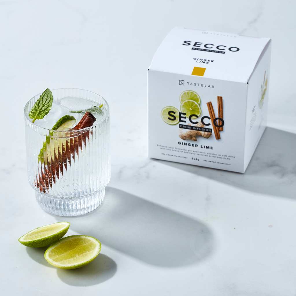 Ginger Lime Drink Infusion for Cocktails & Mocktails
