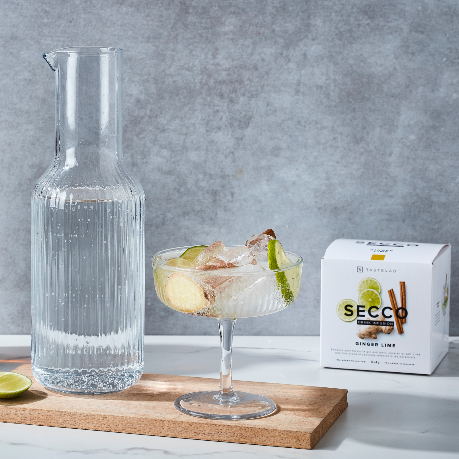 Ginger Lime Drink Infusion for Cocktails & Mocktails