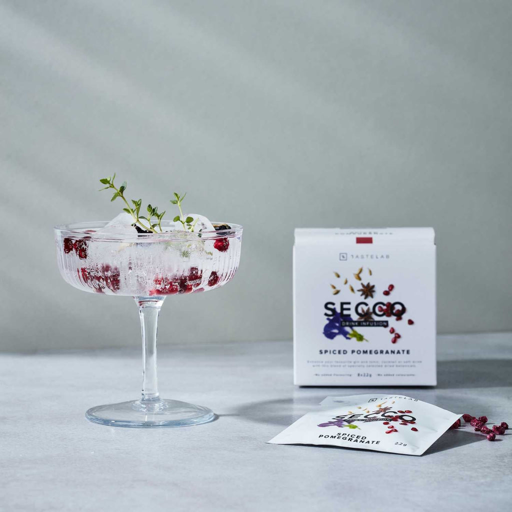 Spiced Pomegranate Drink Infusion for Cocktails & Mocktails